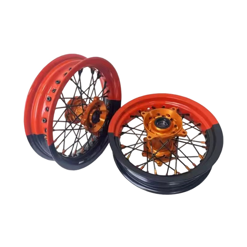 JSCM Small Two-stroke Off-road Front and Rear Rim Assemblies For KTM 100