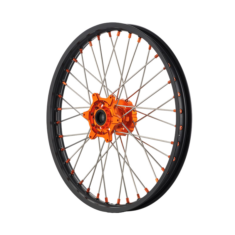 JSCM Front 1.85×21/Rear 2.50×18 Alloy Wheels for Motocross MCS